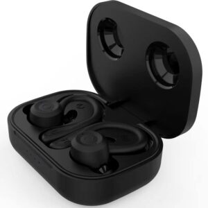 wireless bluetooth earphone sports waterproof tws wireless headphones hifi stereo earbuds noise cancelling headset with mic (t20 black-button)