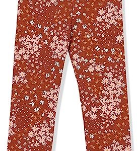 The Children's Place Baby Girls' and Toddler Ribbon Tie Front Fashion Legging, Hot Spice, 18-24 Months