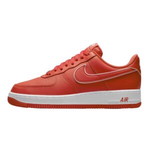 nike air force 1 mens low picante sz8.5, picante red-white