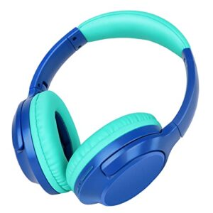 ffz kids headphones wireless, bluetooth headphones for kids with volume limited, adjustable over ear headphones built in microphone bluetooth 5.3 for boys girls, school, travel, ipad, tablet, pc