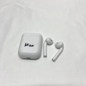 kk tick headphones,wireless earbuds bluetooth earbuds with wireless charging case wireless headphones waterproof earphones noise cancelling.