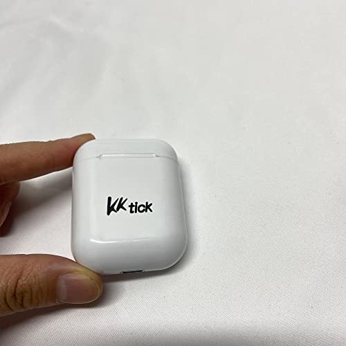 KK TICK Headphones,Wireless Earbuds Bluetooth Earbuds with Wireless Charging Case Wireless Headphones Waterproof Earphones Noise Cancelling.