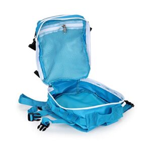 flipfit Tactical Mini Backpack, 9L Travel Lightweight Backpack, Outdoor Mini Gym Backpack (Turquoise)