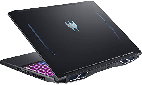 acer Predator Helios 300 Gaming & Entertainment Laptop (Intel i9-11900H 8-Core, 64GB RAM, 1TB PCIe SSD + 2TB HDD, GeForce RTX 3060, 15.6" 144Hz Win 11 Pro) with MS 365 Personal, Hub