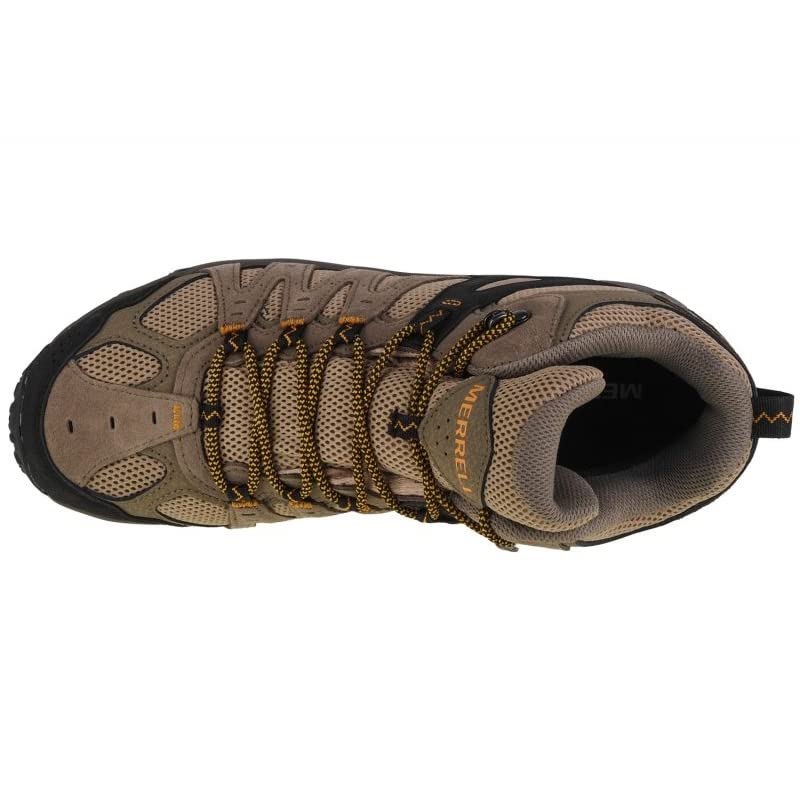 Merrell Men's J037141W Accentor 3 Mid Wp Hiking Shoe, Pecan, 8.5 W