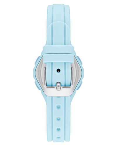 Armitron Sport Women's Digital Chronograph Light Blue Silicone Strap Watch, 45/7142