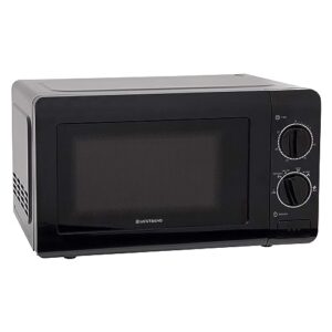 west bend wb0700mwmvb microwave oven 700-watts compact mechanical with 5 power settings, defrost, full range temperature control and glass turntable, 0.7-cu.ft, black