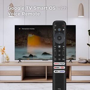 TCL 43-Inch Class S4 4K LED Smart TV with Google TV (43S450G, 2023 Model), Dolby Vision, HDR Pro, Dolby Atmos, Google Assistant Built-in with Voice Remote, Works with Alexa, Streaming UHD Television