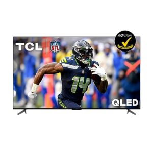 tcl 85-inch q7 qled 4k smart tv with google tv (85q750g, 2023 model) dolby vision, dolby atmos, hdr ultra, 120hz, game accelerator up to 240hz, voice remote, works with alexa, streaming uhd television