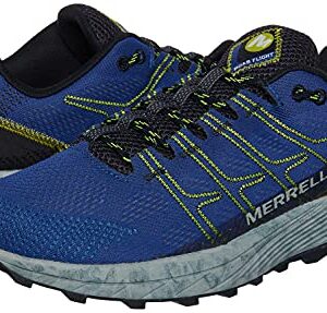 Merrell Men's J066747W Moab Flight Hiking Shoe, Cobalt, 10 W