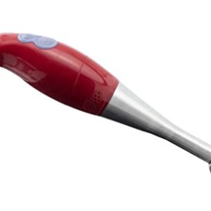 Trenda Immersion Hand Blenders Cordless Handheld and Electric Mixer Stick, Red