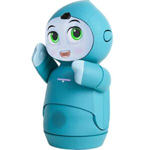 Moxie Robot, Conversational Learning Robot for Kids 5-10, GPT-Powered AI Technology, Increases Social Confidence, Articulating Arms & Emotion-Responsive Camera, Birthday Gift Boys and Girls