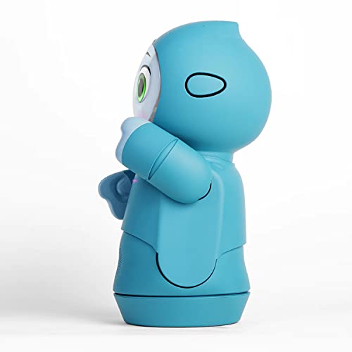 Moxie Robot, Conversational Learning Robot for Kids 5-10, GPT-Powered AI Technology, Increases Social Confidence, Articulating Arms & Emotion-Responsive Camera, Birthday Gift Boys and Girls