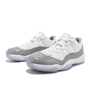 Jordan Mens Air 11 Low AV2187 140 Cement - Size 10 White/University Blue/Cement Grey