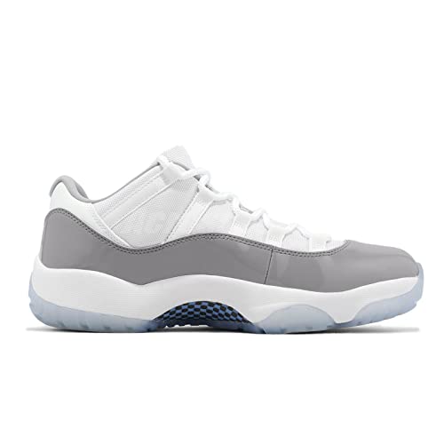 Jordan Mens Air 11 Low AV2187 140 Cement - Size 10 White/University Blue/Cement Grey