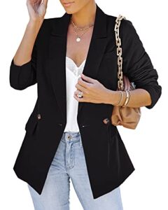 lookbookstore casual blazer for women black blazer womens blazers casual black blazers jacket for women size x-large size 16 size 18