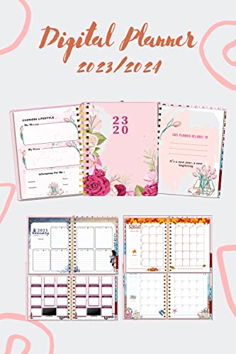 2023 Digital Planner for Goodnotes , iPad Planner, Digital Bullet Journal Pdf, Goodnotes Template