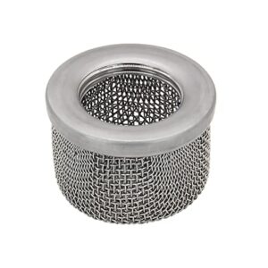 homhelar 181072 or 181-072 inlet strainer screen filter with 1" npt thread stainless steel for ultramax 795 1095 1595 gmax 3900 5900 ultra 750 1000 1500 airless paint sprayer suction hose
