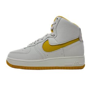 Nike Womens WMNS Air Force 1 High Sculpt, Phantom/Yellow Ochre-Sail, 10 M US