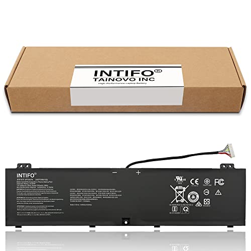 INTIFO 60Wh AP20A7N Laptop Battery Compatible with Acer Predator Triton 300 SE PT314-51S PT314-51S-51NZ PT314-51S-53D2 PT314-51S-53W3 PT314-51S-70D2 PT314-51S-72WR PT314-51S-79GH [15.48V 4-Cell]