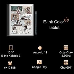 Bigme inkNote Color + Eink Ereader 10.3" Kaleido 3 150 PPI Display Tablet for Ebook Reading and Notes Taking