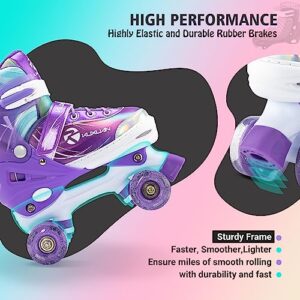 Roller Skates for Girls Kids Roller Skates Girls Ages 5-8 4-6 Patines para Niñas niños