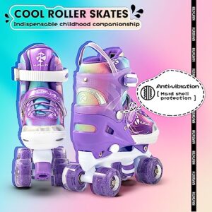 Roller Skates for Girls Kids Roller Skates Girls Ages 5-8 4-6 Patines para Niñas niños