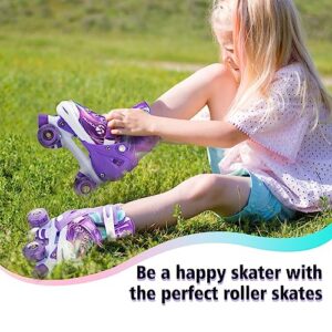 Roller Skates for Girls Kids Roller Skates Girls Ages 5-8 4-6 Patines para Niñas niños