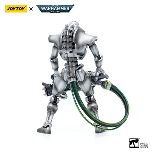 LEBOO JOYTOY Warhammer 1/18 40K Action Figures Extreme Warrior Joy Toy Models Necrons Sautekh Dynasty Immortal with Tesla Carbine