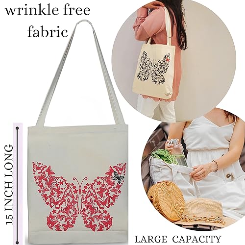 HOORAIN`S CANVAS TOTE BAG for Girls and womens