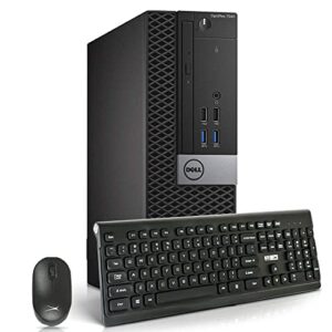 dell optiplex 7040 desktop computers pc,i7-6700 3.4ghz, 32gb ddr4 ram new 1tb m.2 nvme ssd, ax210 built-in wifi 6e bluetooth 5.2,refubished computer hdmi,dual monitor support,windows 10 pro (renewed)
