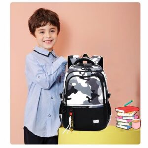 Boys Backpack for Kids Camouflage School Bags for Elementary Primary Student Bookbags Middle Backpacks Teen Casual Travel Back Pack