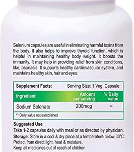 JOKE Biotrex Nutraceuticals Selenium 200 Mcg (60 Veg Capsules)