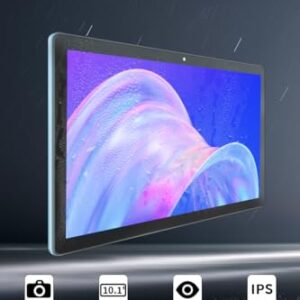 JUNINKE Tablet Android 12, 10 inch Android Tablet, 3+64GB, Quad-Core Tablets, IPS HD Screen, Powerful Performance, High Capacity, 6000mAh,GPS,FM