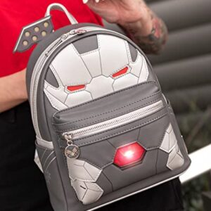 Loungefly Marvel Light Up War Machine Cosplay Mini Backpack