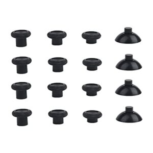 ralan 16 in 1 replacement accessories kit compatible with xbox one s/x,xbox series s/x,xbox elite controller series 1/2 - 4 thumbsticks replacement with 12 swap joysticks