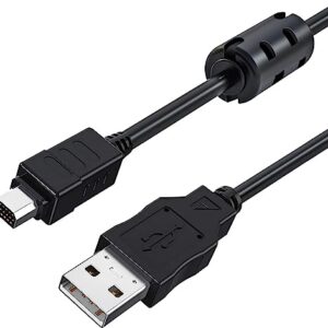 Camulti CB-USB5 CB-USB6 12Pin Camera USB Data Cord Cable for Olympus SZ-10 SZ-11 SZ-14