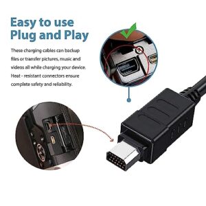 Camulti CB-USB5 CB-USB6 12Pin Camera USB Data Cord Cable for Olympus SZ-10 SZ-11 SZ-14