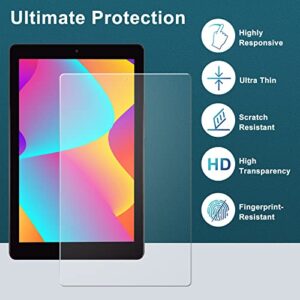 [2-Pack] DMLuna Screen Protector for TCL Tab 8 LE 8" Tablet (Model: 9137W) 2023 Release, (Not Fit TCL Tab 8 Model: 9038S), HD Tempered Glass Anti-Fingerprints Bubble-Free Easy Installation 9H Hardness