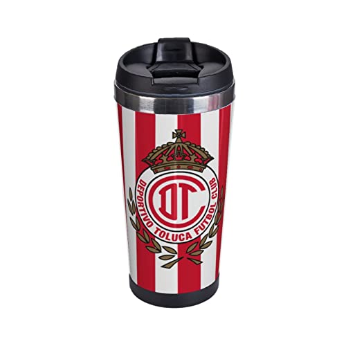 WAGJAM Coffee Mug Coffee Cup Double Insulated Stainless Steel Insulation_Deportivo_Toluca_F.C._Logo_Coffee Cup