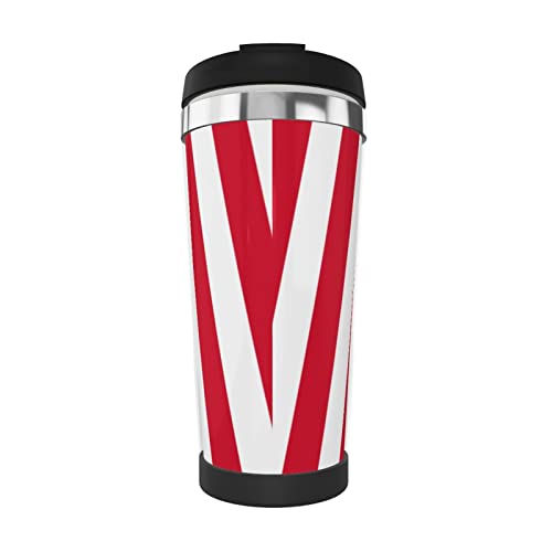 WAGJAM Coffee Mug Coffee Cup Double Insulated Stainless Steel Insulation_Deportivo_Toluca_F.C._Logo_Coffee Cup