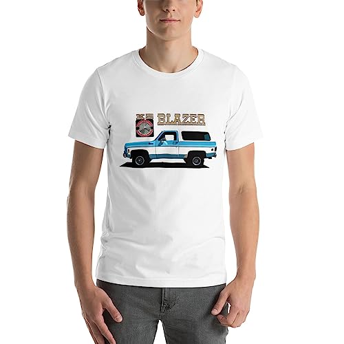 1976 Chevy K5 Blazer Vintage Truck Owner T-Shirt White