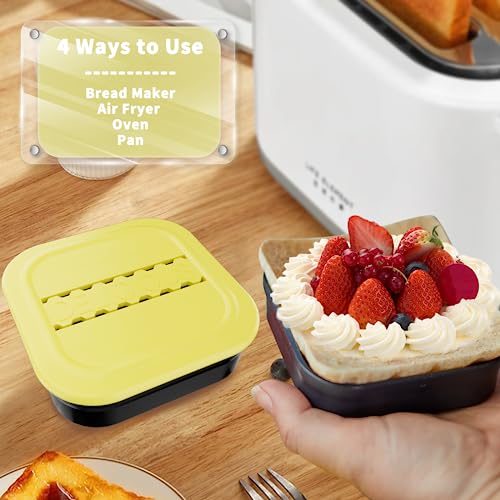 Simland Toasties Maker for Thins, Healthy Toasted Snacks, Sandwich Cutter and Sealer for Lunch, 1 pcs