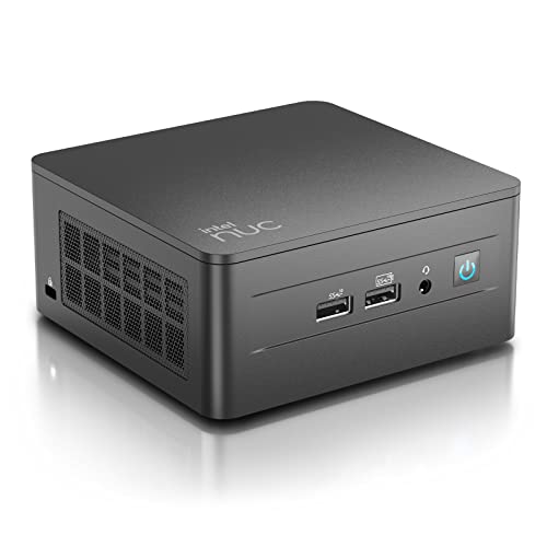 Intel NUC 13 PRO NUC13ANHi5 Arena Canyon, 13TH Gen CPU, 16GB RAM 512GB SSD, Intel Core i5-1340P, Win 11 Pro Mini Desktop Computer, 8K/4K UHD, Gigabit Ethernet/WiFi-6/VESA for Business/Office/Home