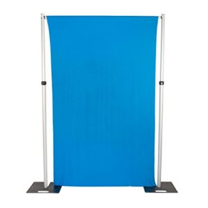 Spandex 4-Way Stretch Photo Backdrop Drape Curtain w/4" Rod Pockets Stretchable&Lightweight 14Ft X 60"(1 Panel Only) Aqua Blue for Wedding, Trade Show, Party, Gift Opening Stage Backdrop Décor
