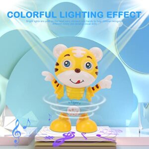 Kid Robot Toy, Tiger Design, Electronic Dancing Singing Robot Interactive Toy for Children