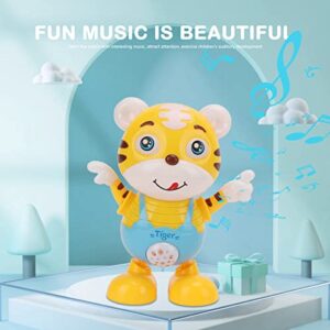 Kid Robot Toy, Tiger Design, Electronic Dancing Singing Robot Interactive Toy for Children