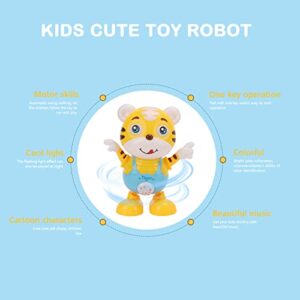 Kid Robot Toy, Tiger Design, Electronic Dancing Singing Robot Interactive Toy for Children