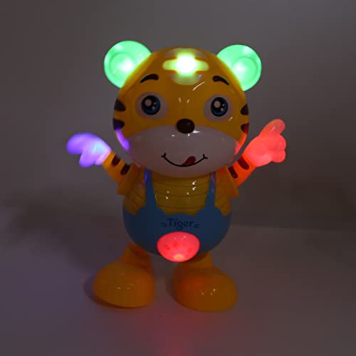 Kid Robot Toy, Tiger Design, Electronic Dancing Singing Robot Interactive Toy for Children