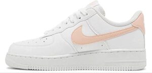 nike women's air force 1 '07 next nature shoes (white/arctic orange-white, us_footwear_size_system, adult, women, numeric, medium, numeric_9)